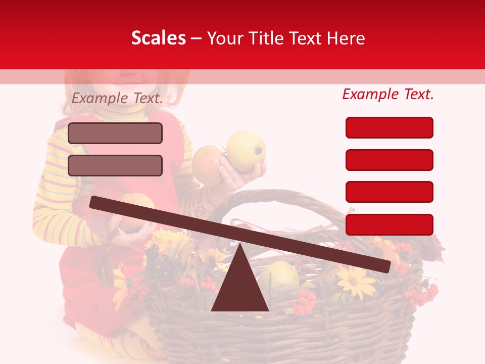 Hand Smile Flower PowerPoint Template