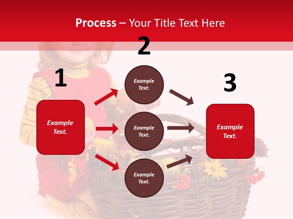 Hand Smile Flower PowerPoint Template