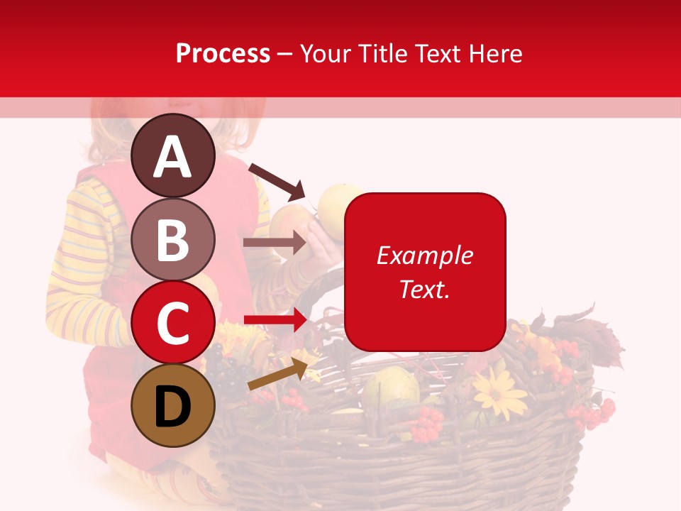 Hand Smile Flower PowerPoint Template