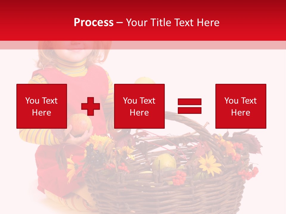 Hand Smile Flower PowerPoint Template