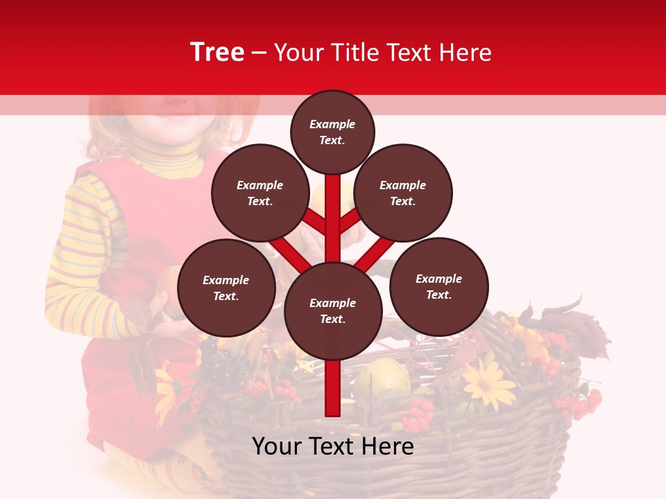 Hand Smile Flower PowerPoint Template