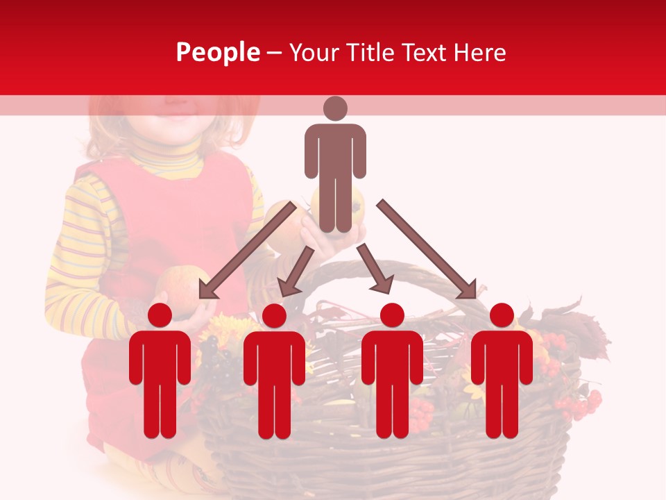 Hand Smile Flower PowerPoint Template