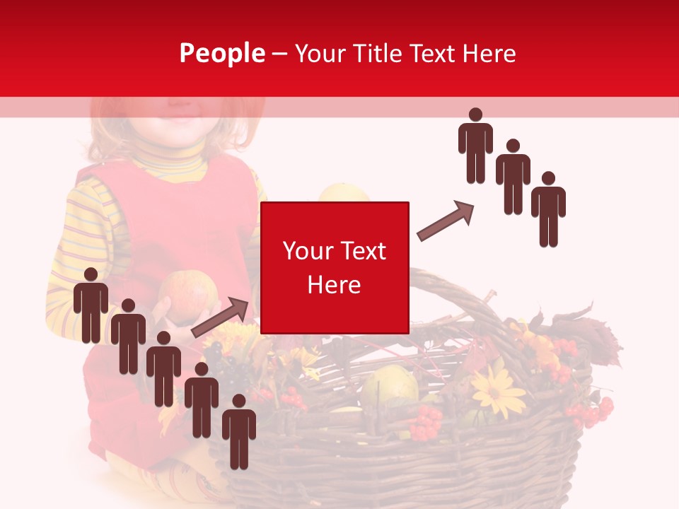 Hand Smile Flower PowerPoint Template