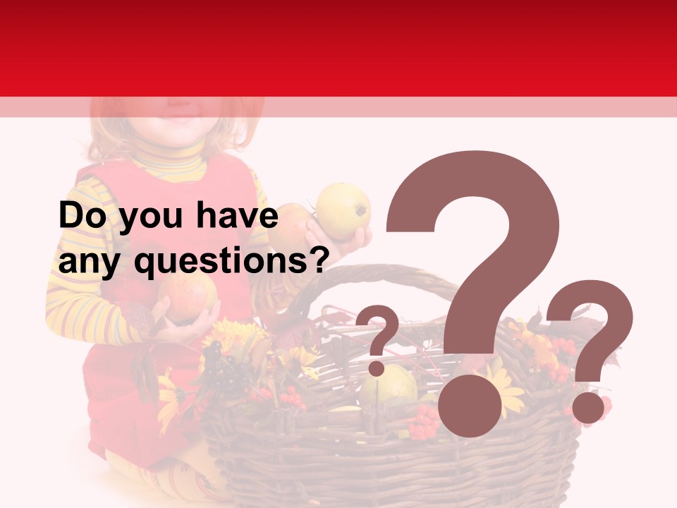 Hand Smile Flower PowerPoint Template