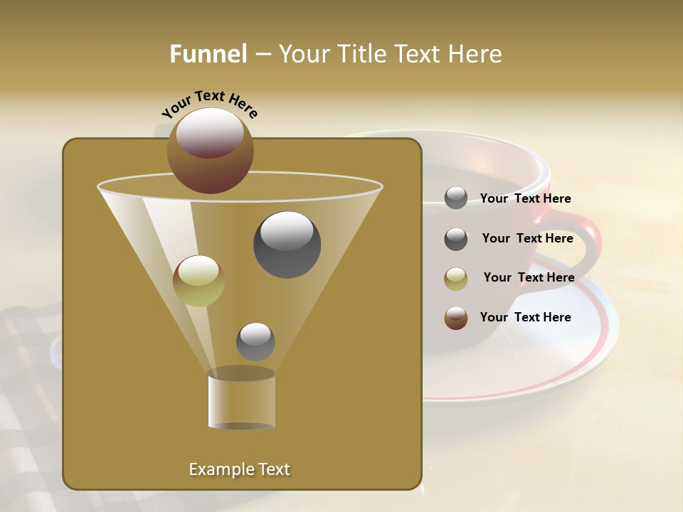 Tasteful Aroma Caffeine PowerPoint Template