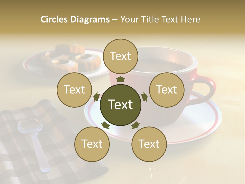 Tasteful Aroma Caffeine PowerPoint Template