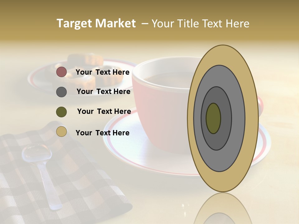 Tasteful Aroma Caffeine PowerPoint Template