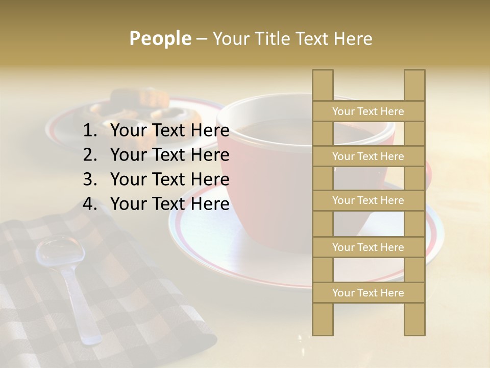 Tasteful Aroma Caffeine PowerPoint Template