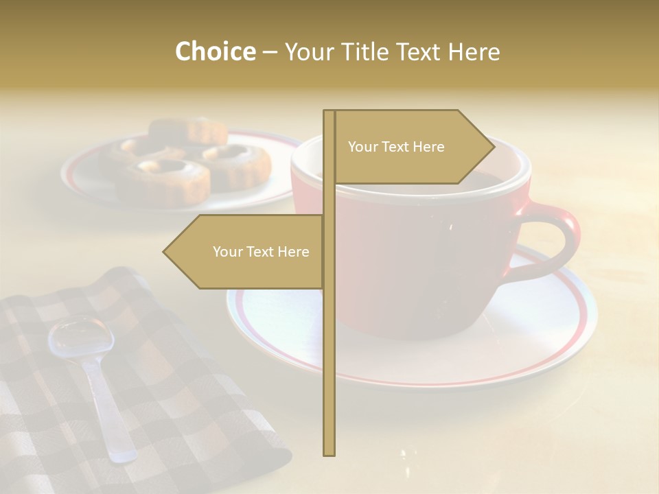 Tasteful Aroma Caffeine PowerPoint Template