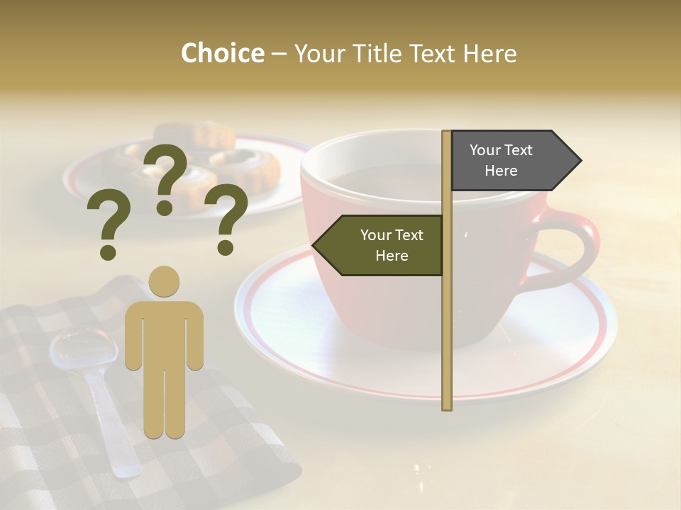 Tasteful Aroma Caffeine PowerPoint Template