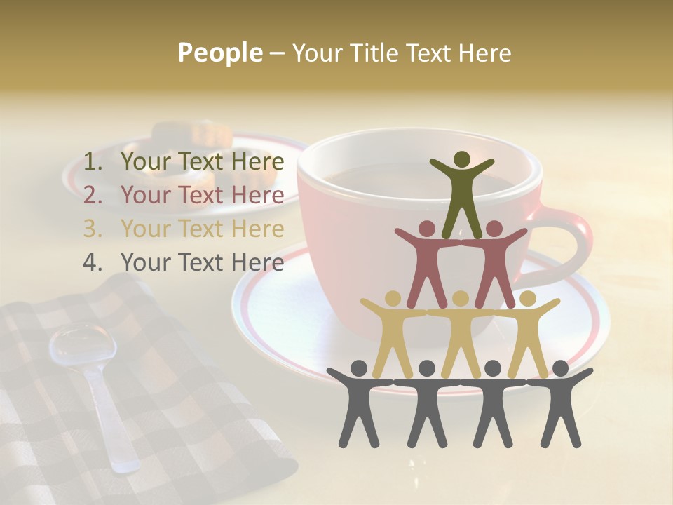 Tasteful Aroma Caffeine PowerPoint Template