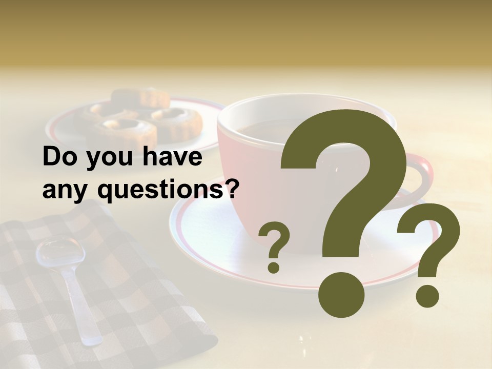 Tasteful Aroma Caffeine PowerPoint Template