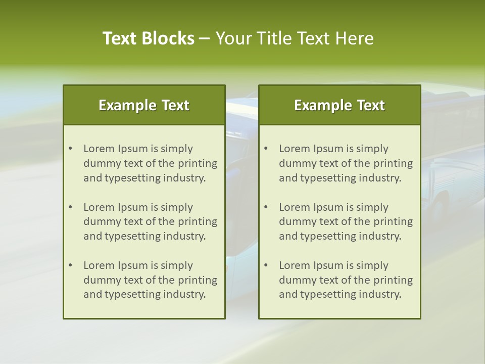 Isolated Holiday Passagers PowerPoint Template