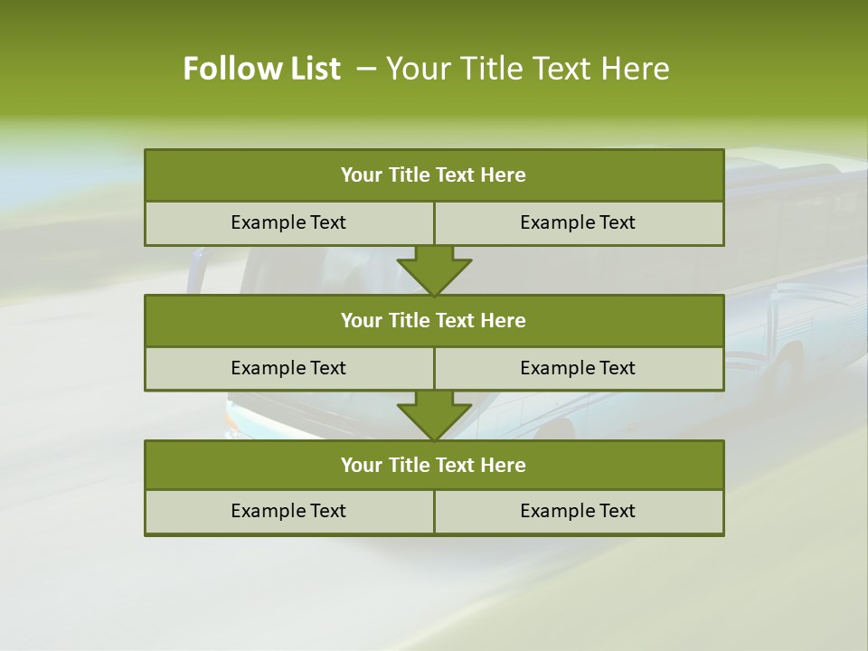 Isolated Holiday Passagers PowerPoint Template