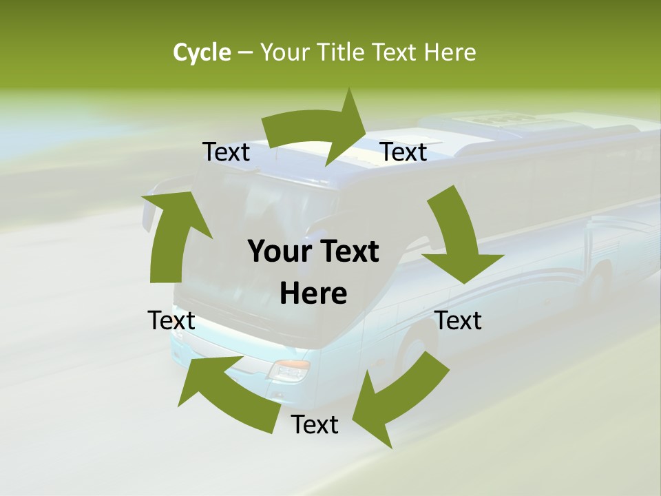 Isolated Holiday Passagers PowerPoint Template