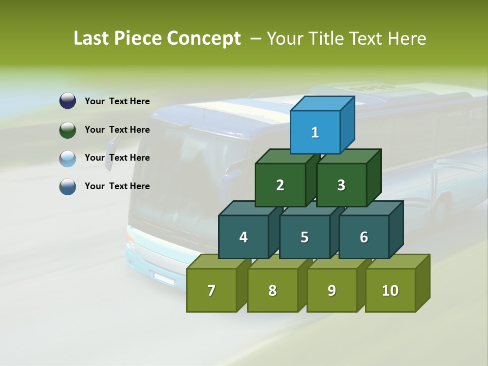 Isolated Holiday Passagers PowerPoint Template