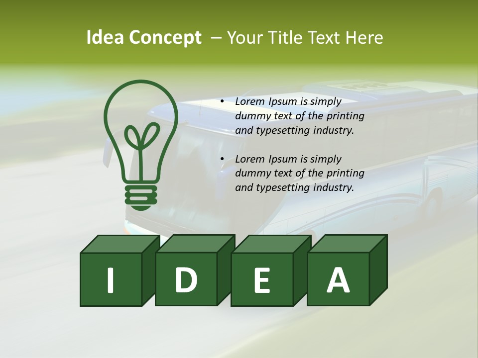 Isolated Holiday Passagers PowerPoint Template