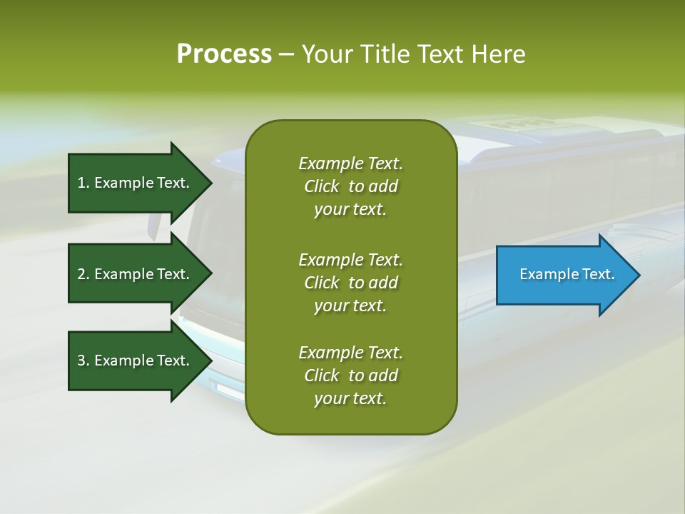 Isolated Holiday Passagers PowerPoint Template