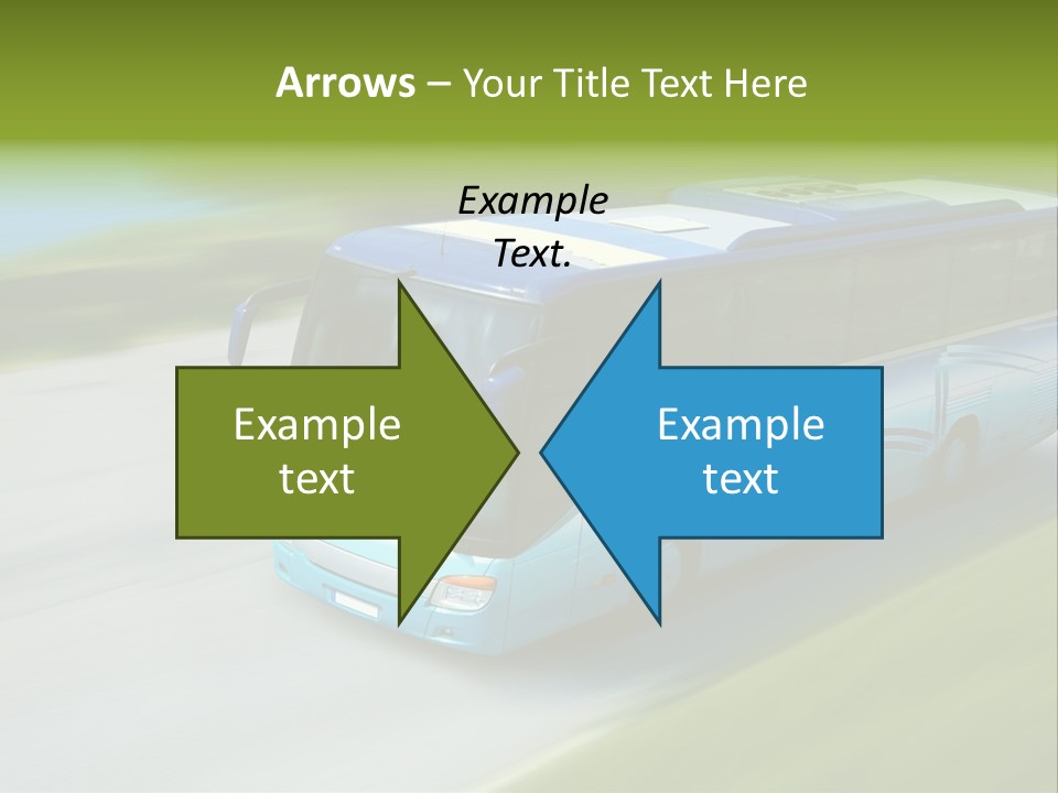 Isolated Holiday Passagers PowerPoint Template