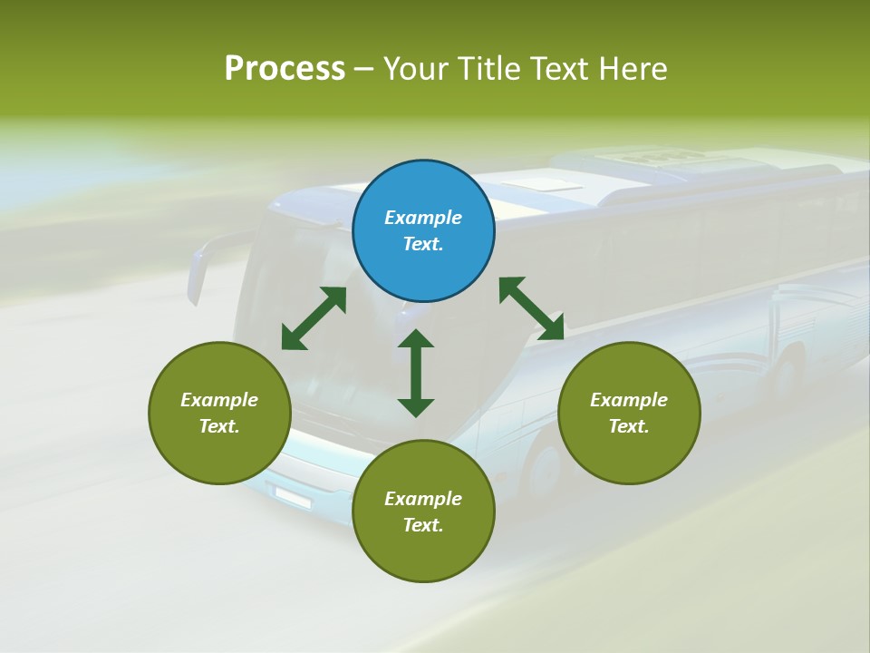 Isolated Holiday Passagers PowerPoint Template