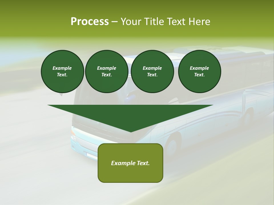 Isolated Holiday Passagers PowerPoint Template