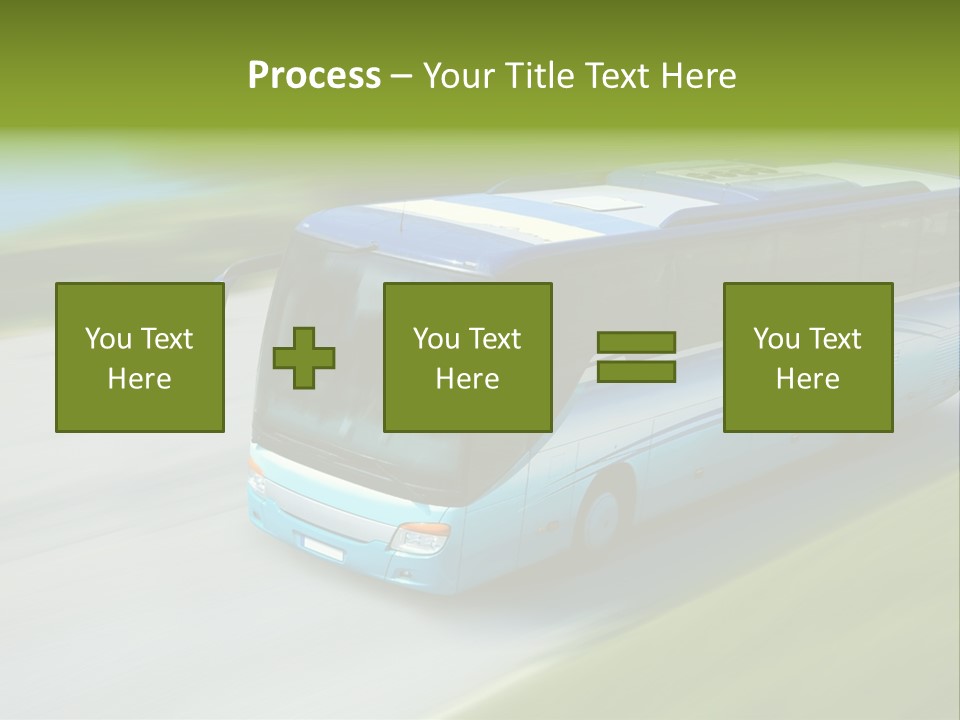 Isolated Holiday Passagers PowerPoint Template