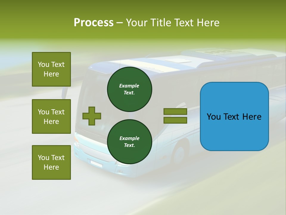 Isolated Holiday Passagers PowerPoint Template