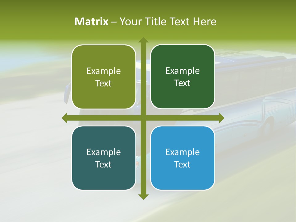 Driver Tourism Machine PowerPoint Template