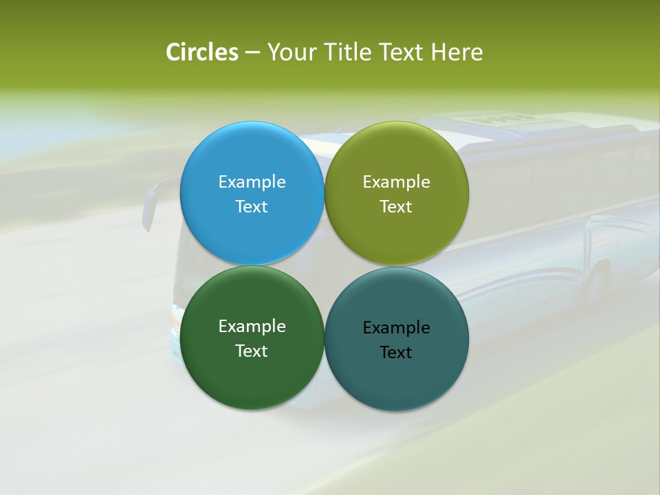 Driver Tourism Machine PowerPoint Template