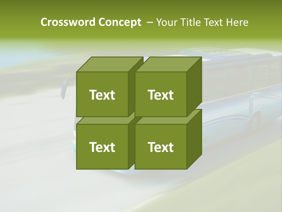 Driver Tourism Machine PowerPoint Template