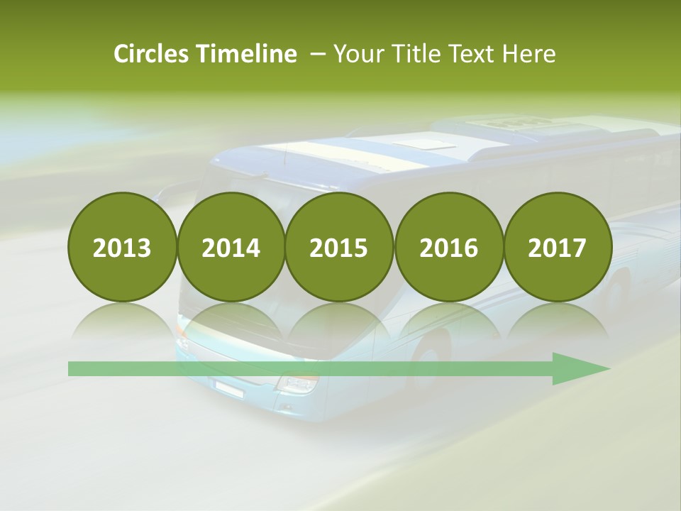 Driver Tourism Machine PowerPoint Template