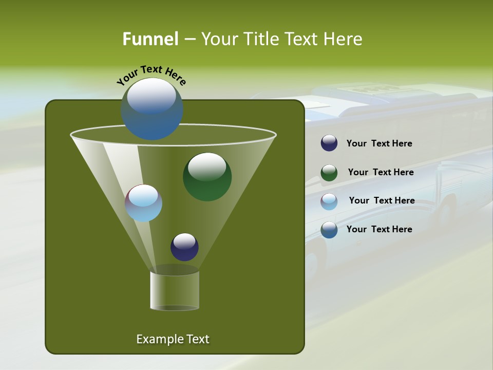 Driver Tourism Machine PowerPoint Template