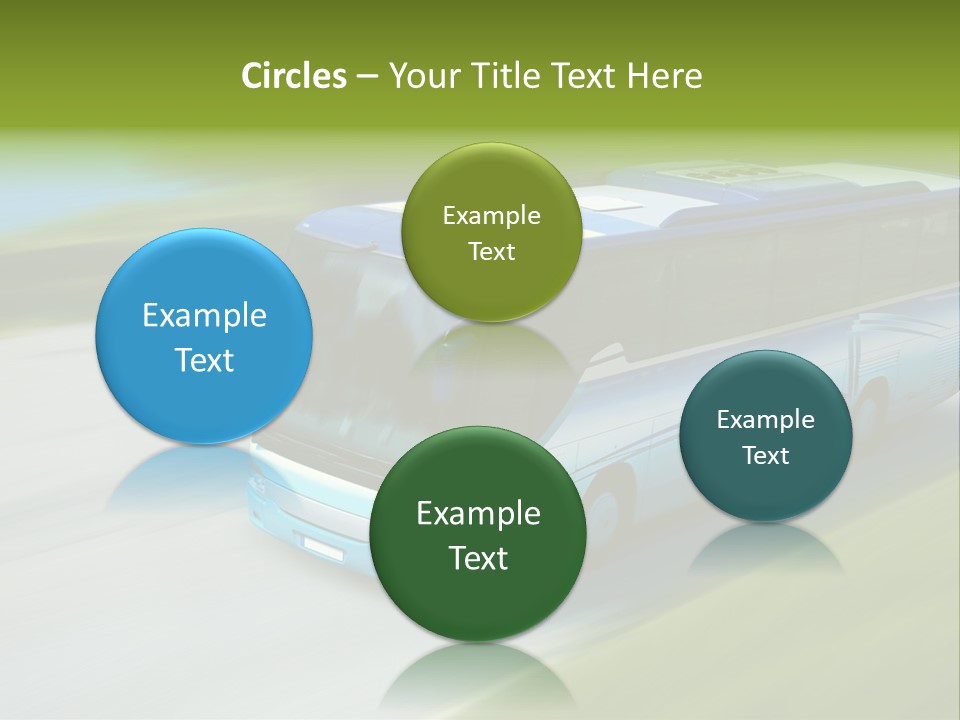 Driver Tourism Machine PowerPoint Template