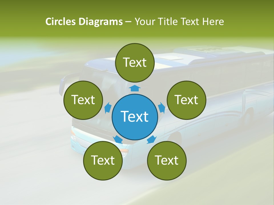 Driver Tourism Machine PowerPoint Template
