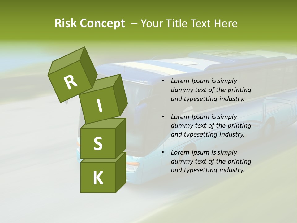 Driver Tourism Machine PowerPoint Template