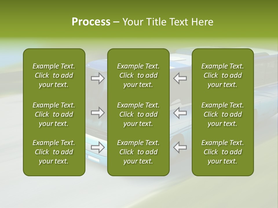 Driver Tourism Machine PowerPoint Template