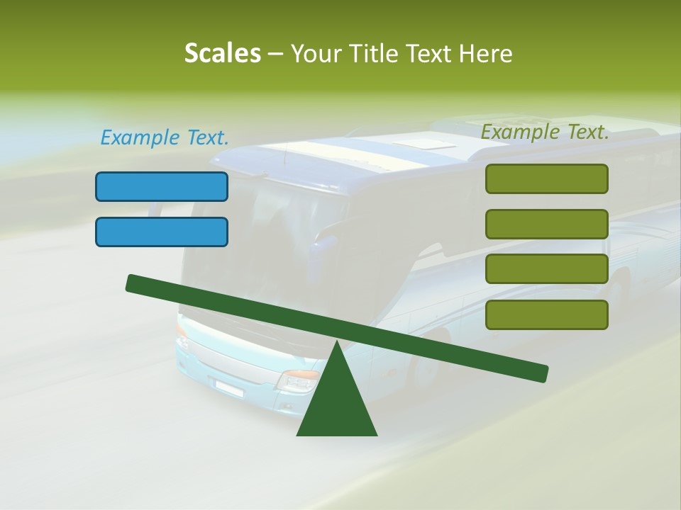 Driver Tourism Machine PowerPoint Template