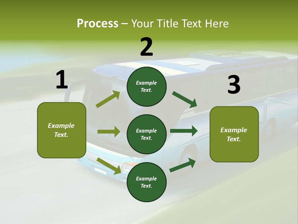 Driver Tourism Machine PowerPoint Template