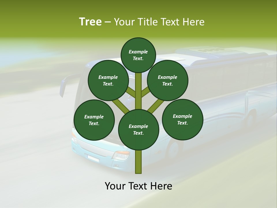 Driver Tourism Machine PowerPoint Template