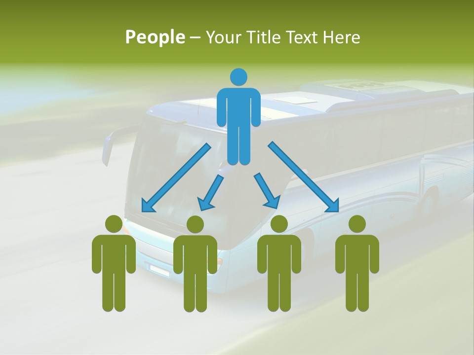 Driver Tourism Machine PowerPoint Template