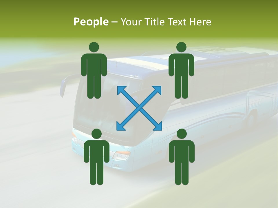 Driver Tourism Machine PowerPoint Template