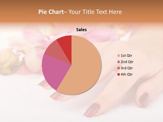 Fingernail Isolated Nail PowerPoint Template