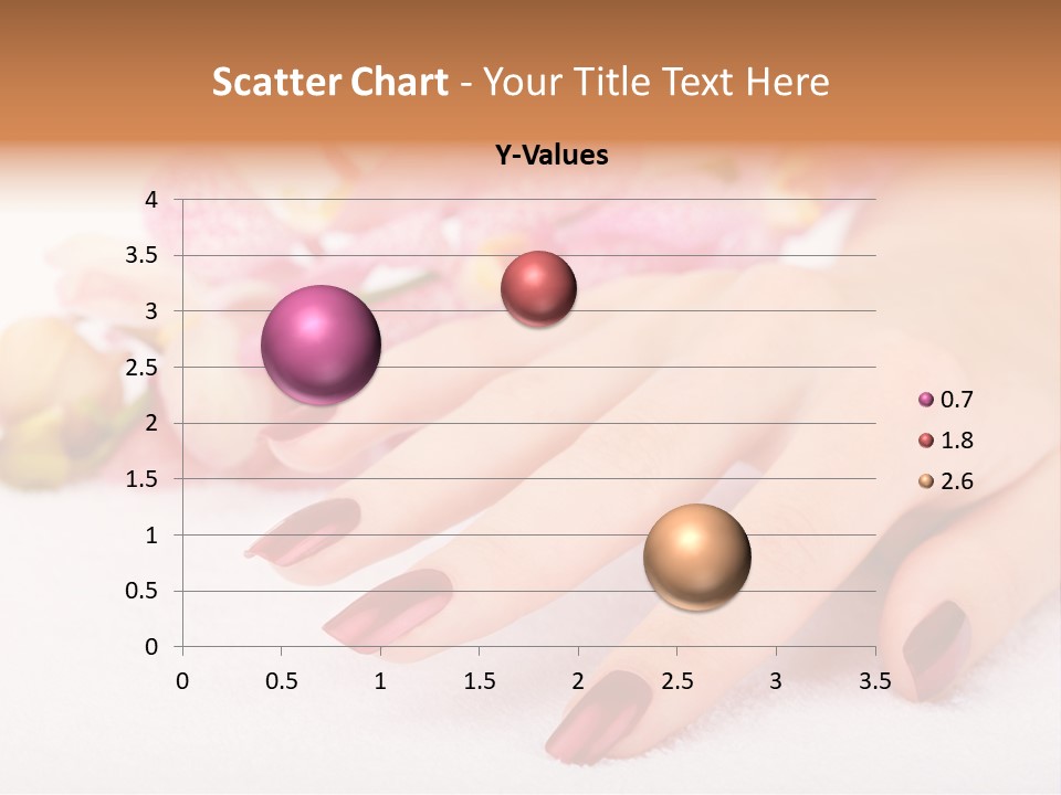 Fingernail Isolated Nail PowerPoint Template