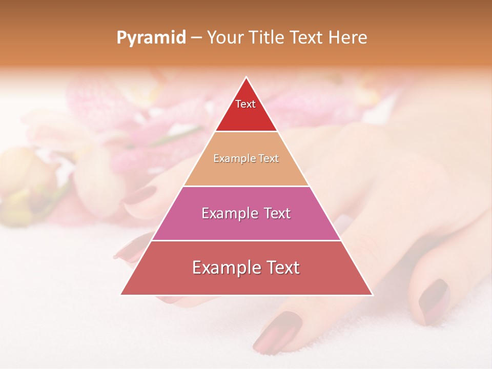 Fingernail Isolated Nail PowerPoint Template