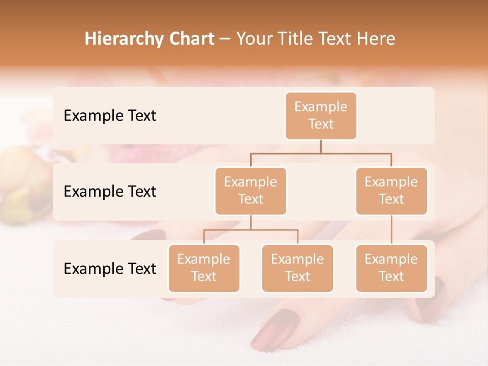 Fingernail Isolated Nail PowerPoint Template
