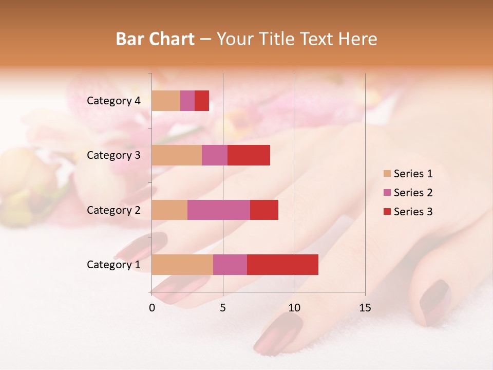 Fingernail Isolated Nail PowerPoint Template