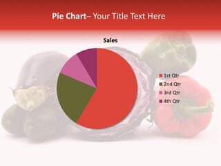 Diet Isolated Eggplant PowerPoint Template