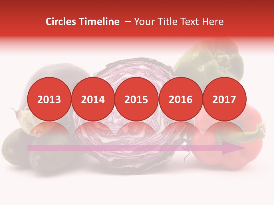 Diet Isolated Eggplant PowerPoint Template