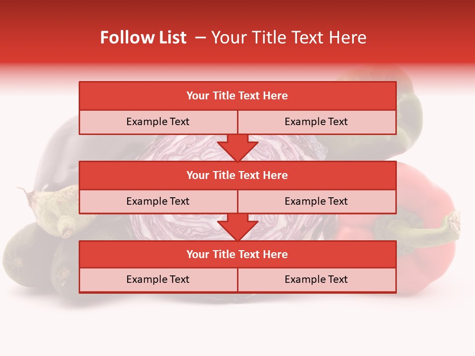 Diet Isolated Eggplant PowerPoint Template