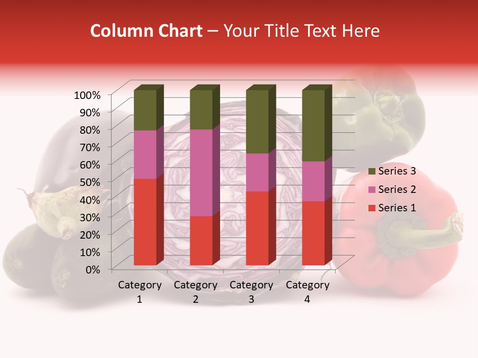 Diet Isolated Eggplant PowerPoint Template